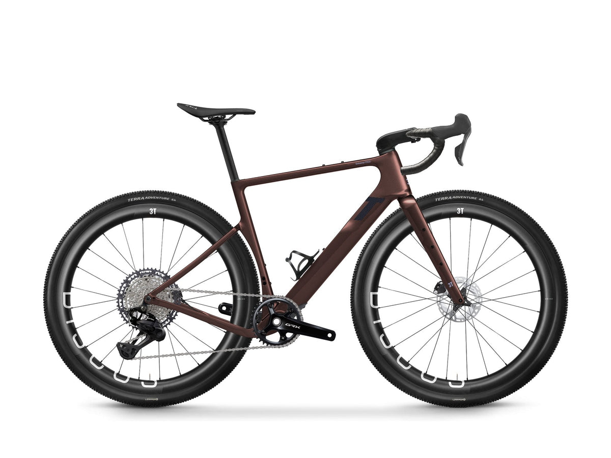 Bici gravel 3T Extrema ITALIA colore Ramato Brown