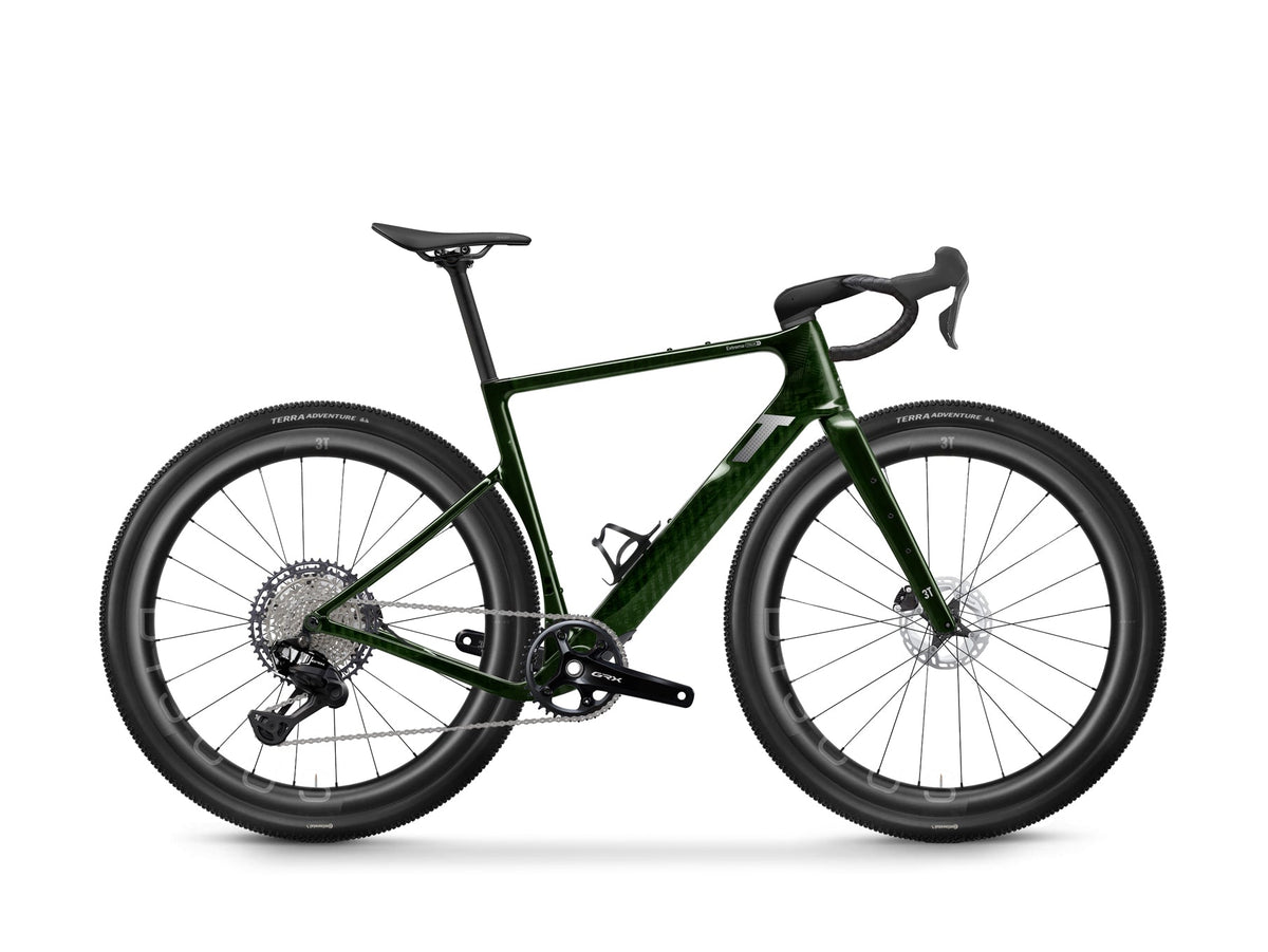 Bici gravel 3T Extrema ITALIA X colore Ink Green