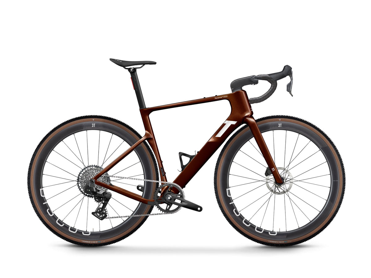 Bici gravel 3T Racemax² ITALIA colore Brunito Brown