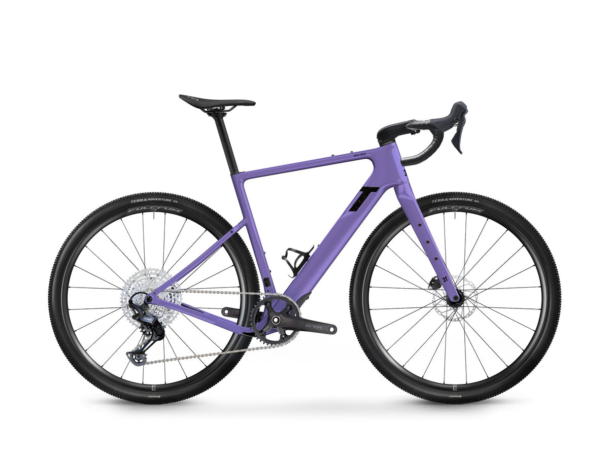 Bici gravel 3T Ultra² ITALIA colore Glicine